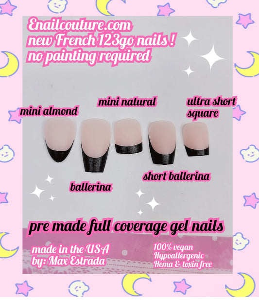 Black French Mini Natural