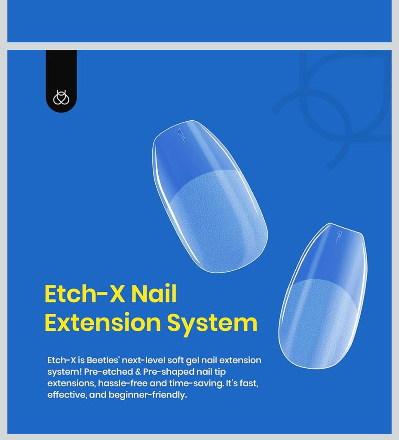 Beetles Ballerina Gel Full Cover Nails