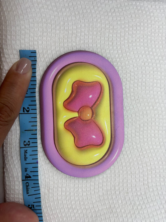 Metal base for magnetic nail stands